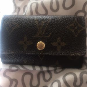 LV Wallet and Keychain